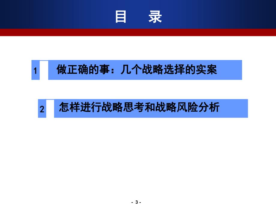 企业战略选择的风险交流提纲_第3页