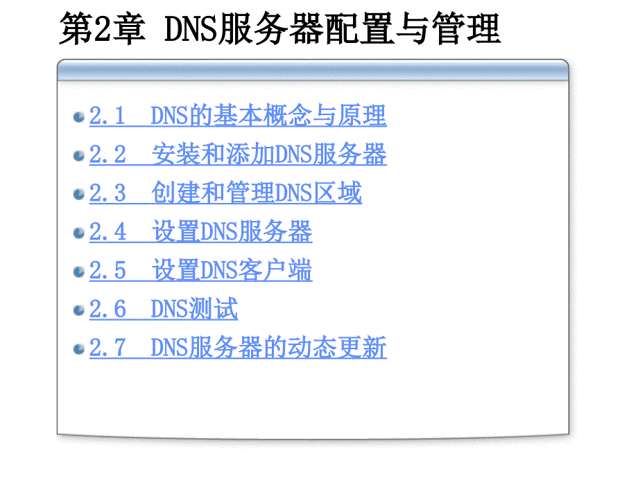 第2章DNS服务器配置与管理_第3页