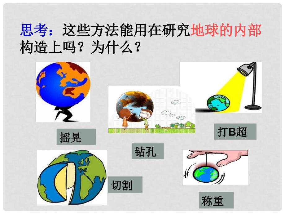 五年级科学上册 3.3 地球的内部课件4 湘教版_第4页