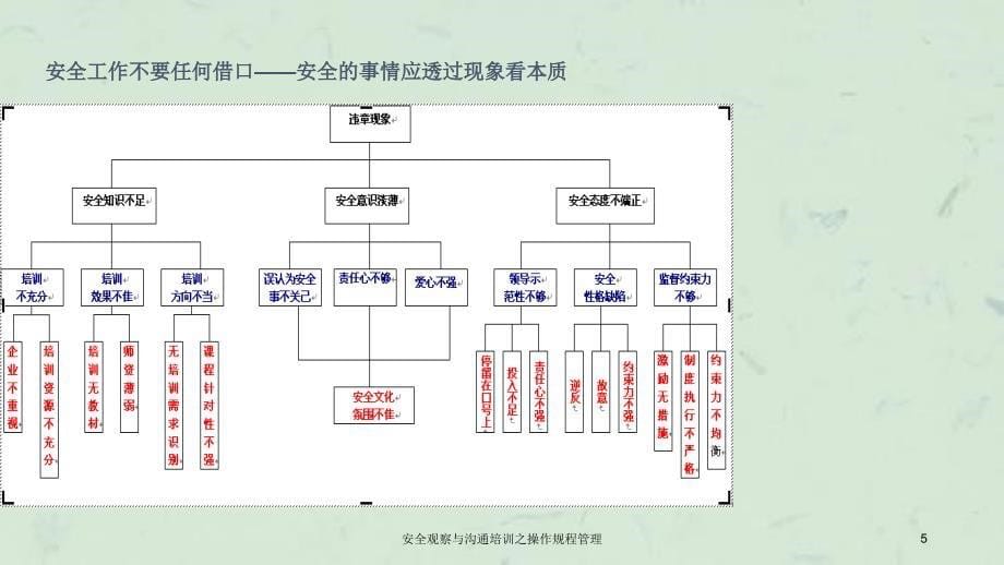 安全观察与沟通培训之操作规程管理课件_第5页