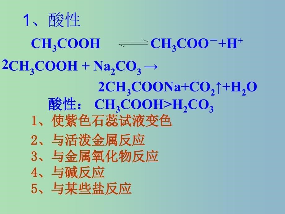 2019版高中化学 3.22乙酸课件 苏教版必修2.ppt_第5页