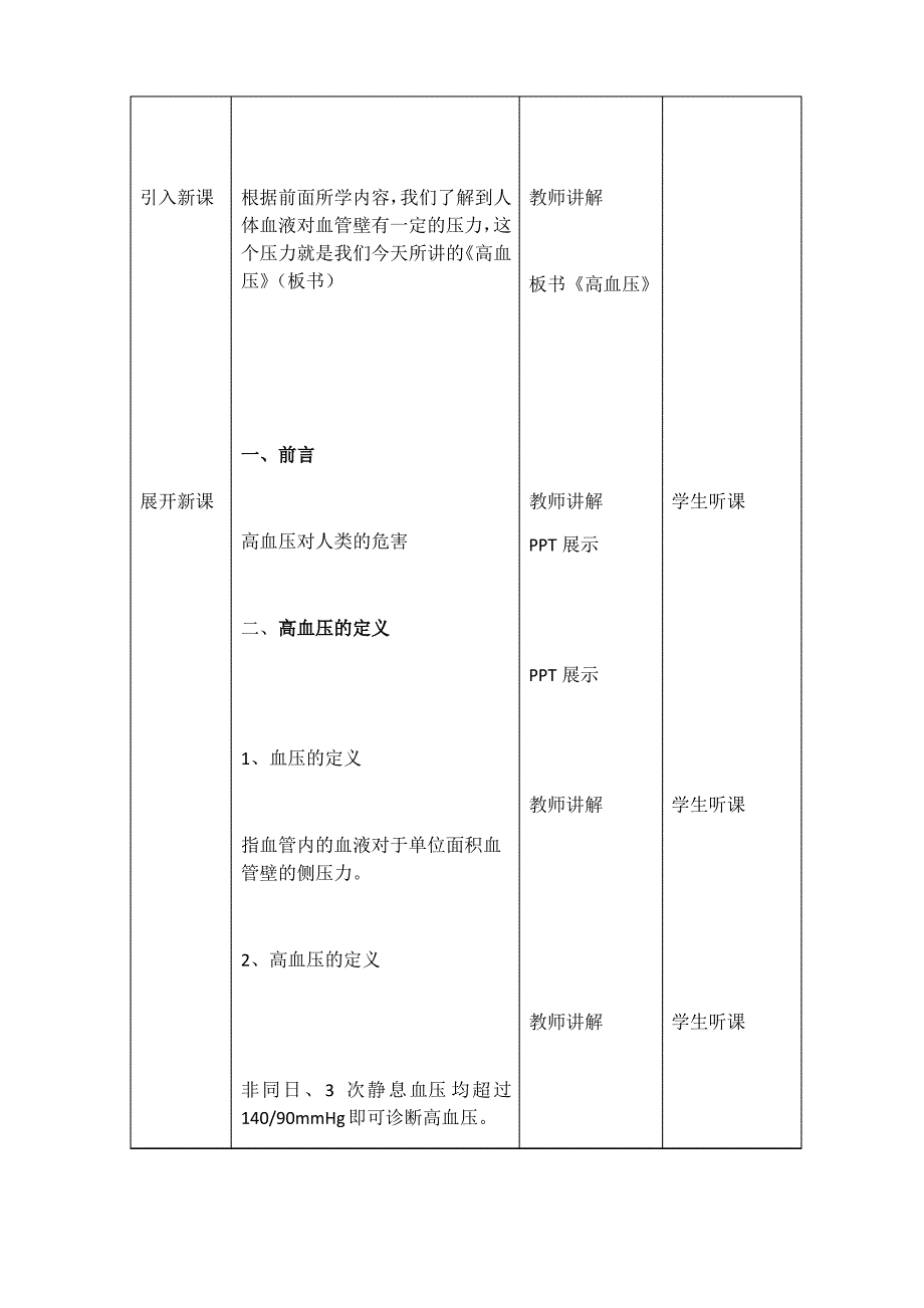 护理学公开课教案_第3页