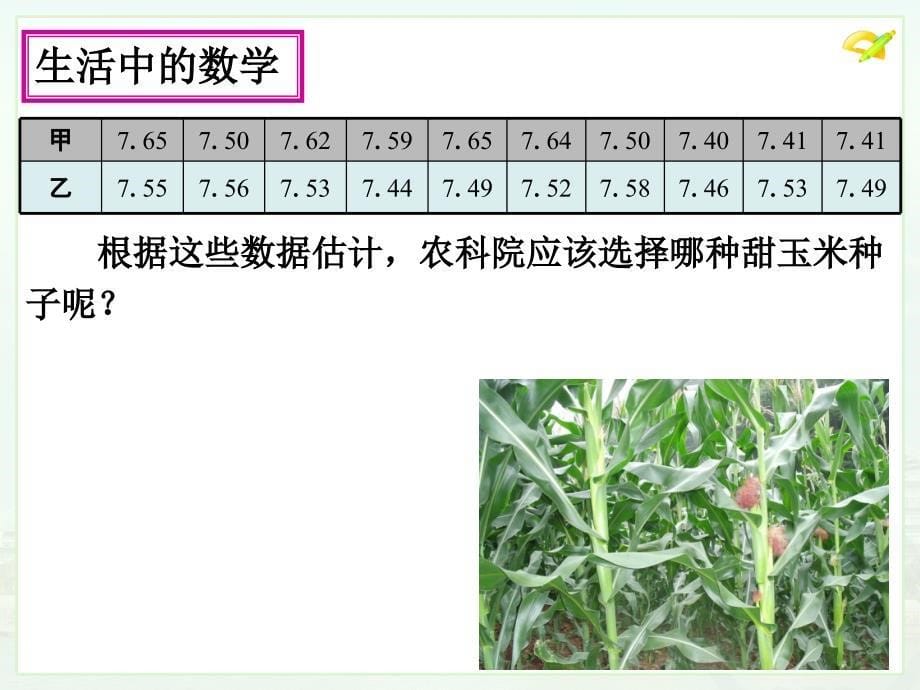 数据的波动程度1PPT课件_第5页