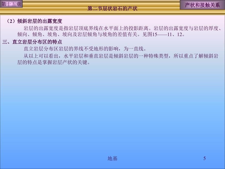 地质培训产状与接触关系ppt课件_第5页