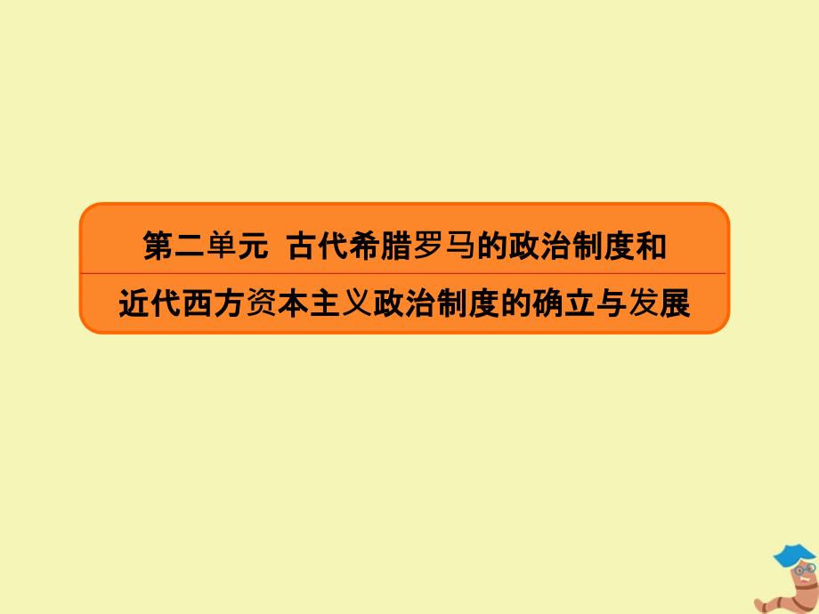 （赢在微点）2020高考历史总复习 5 古代希腊民主政治和罗马法的起源与发展课件 新人教版_第2页