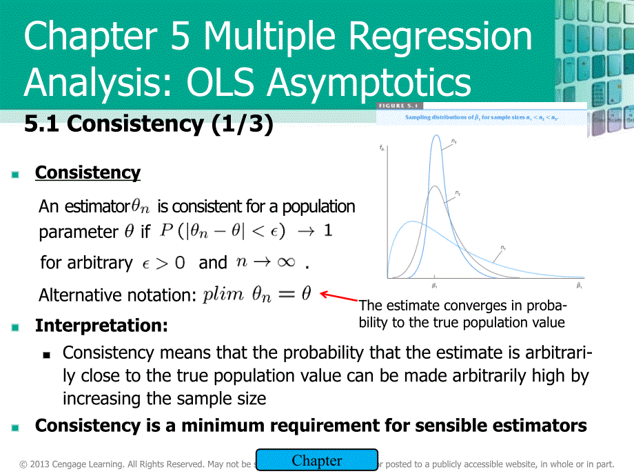 计量经济学英文课件：Chapter 5 Multiple Regression Analysis OLS Asymptotics_第4页