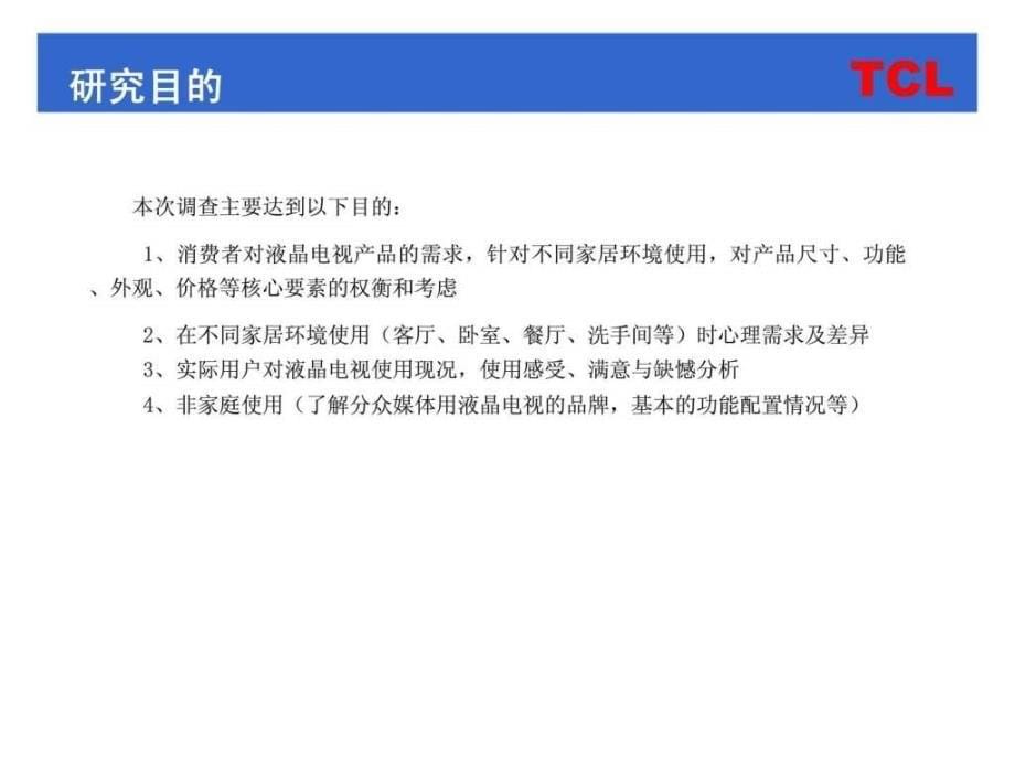 TCL液晶电视新产品需求研究项目计划书_第5页