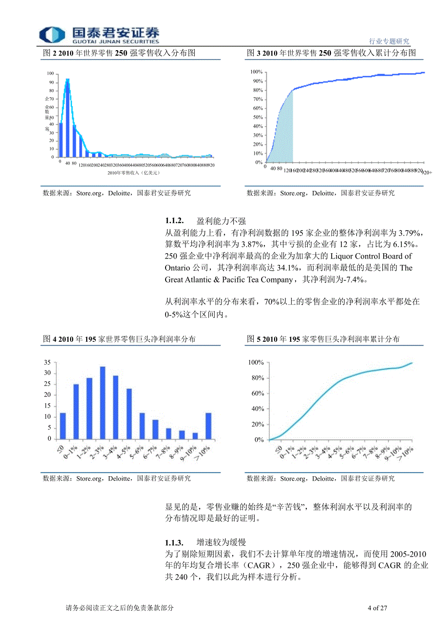 世界零售格局专题之一：全球零售巨头素描0325_第4页