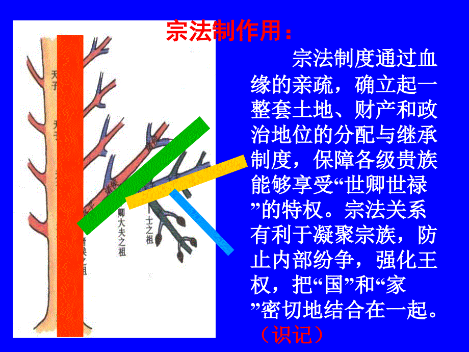 第二节西周春秋时期典型的宗法制度课件_第3页