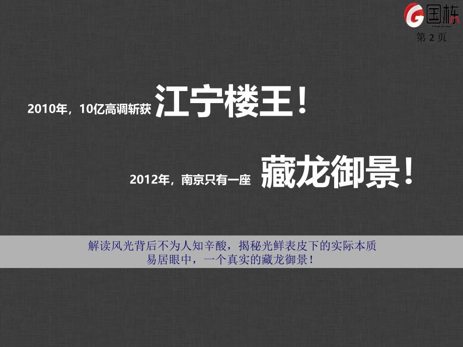 .12南京雅居乐藏龙御景豪宅项目营销推广策划_第2页