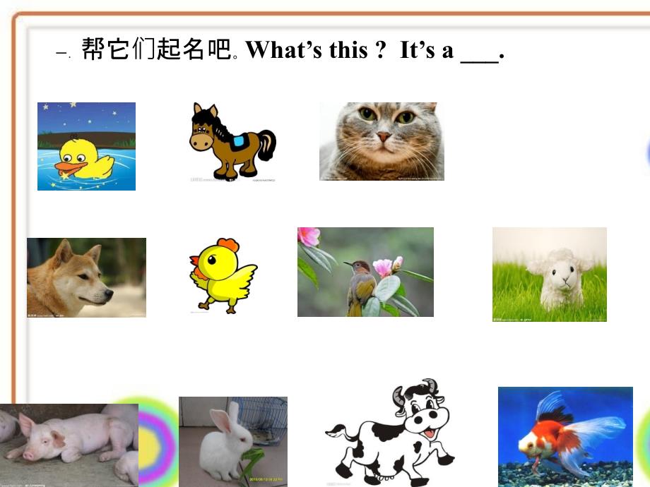 冀教版(三起)三下Unit 1 Animals on the farmppt复习课件_第4页