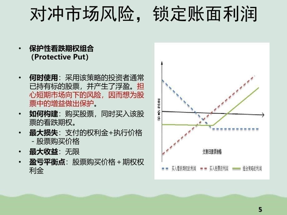 期权和期权组合交易策略ppt课件_第5页