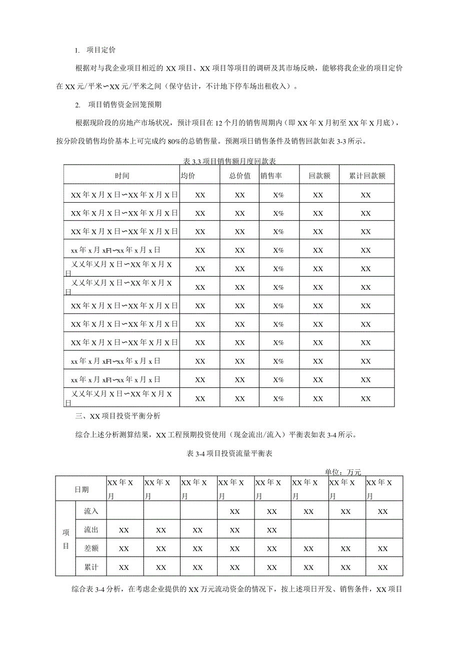 项目投资分析方案_第2页