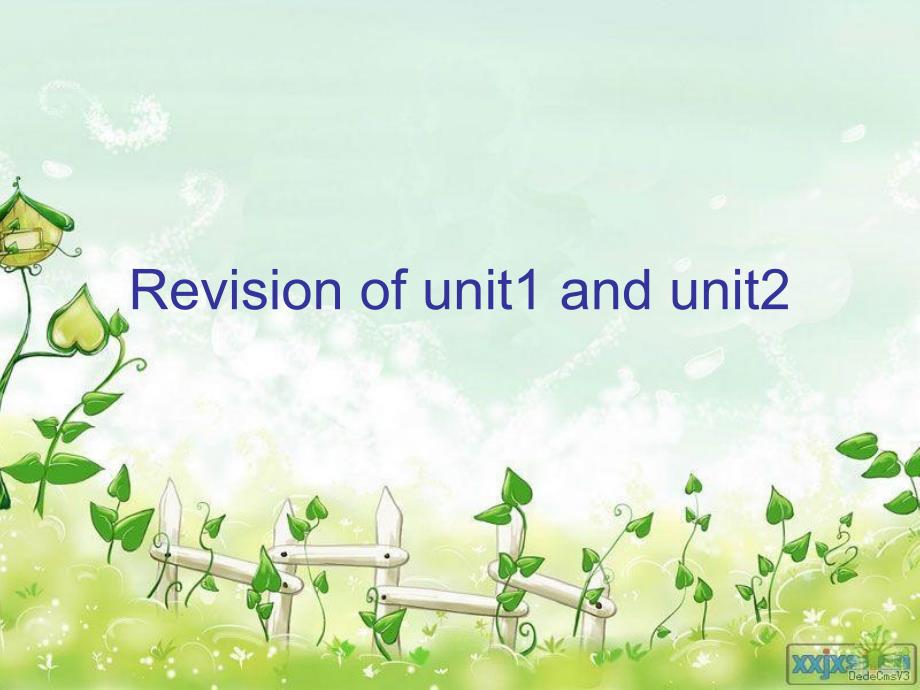 2014PEP小学英语六年级上册复习Revision_of_unit1&amp;unit2_第1页