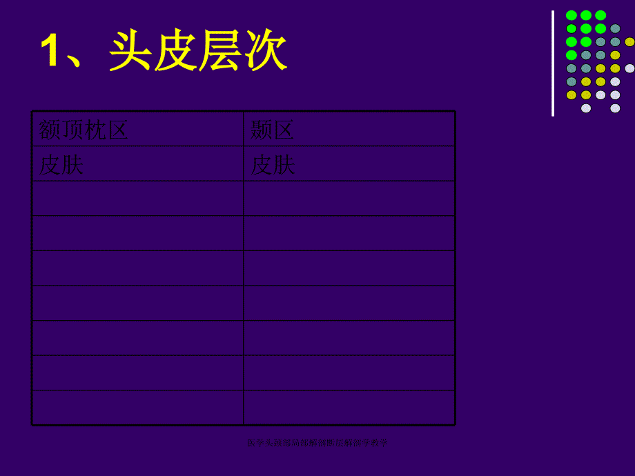 医学头颈部局部解剖断层解剖学教学课件_第3页