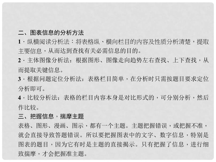 中考语文总复习 第二部分 积累与运用 专题五 第三节 图表、图片、漫画的研习课件_第4页