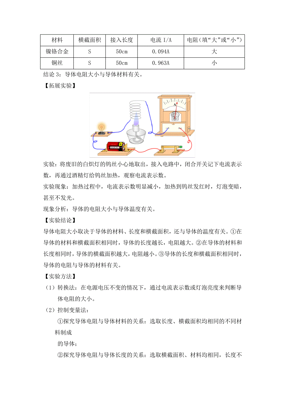 中考物理实验复习宝典实验23探究影响导体电阻大小的因素(考点解读)_第2页
