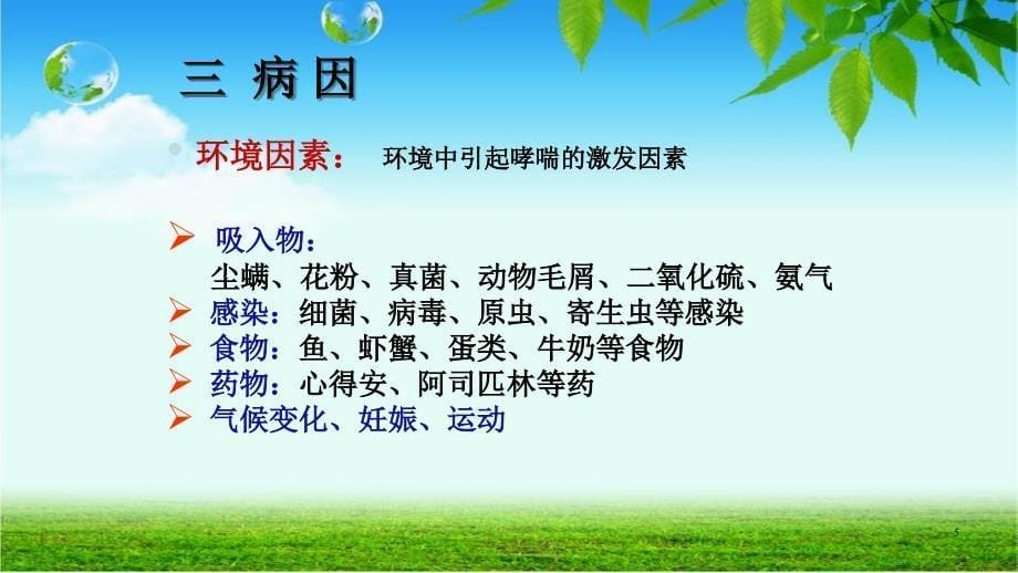 支气管哮喘护理PPT课件_第5页