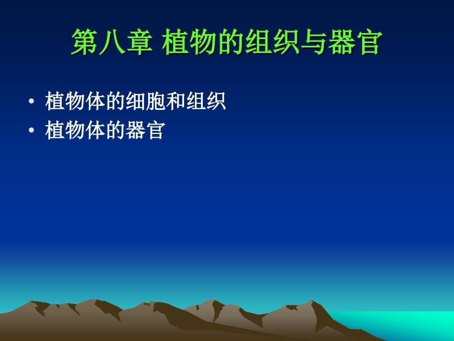 普通生物学第八章植物的组织与器官_第5页