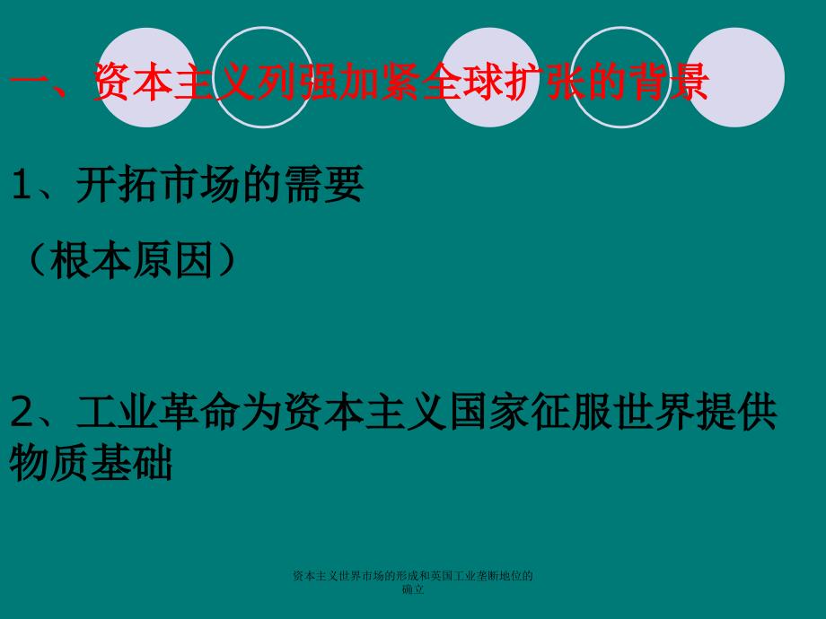 资本主义世界市场的形成和英国工业垄断地位的确立课件_第4页