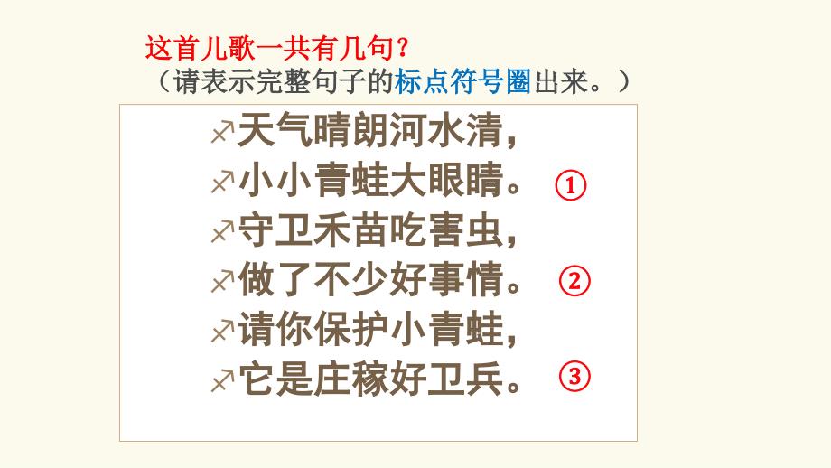 部编版一年级语文小青蛙ppt课件_第4页