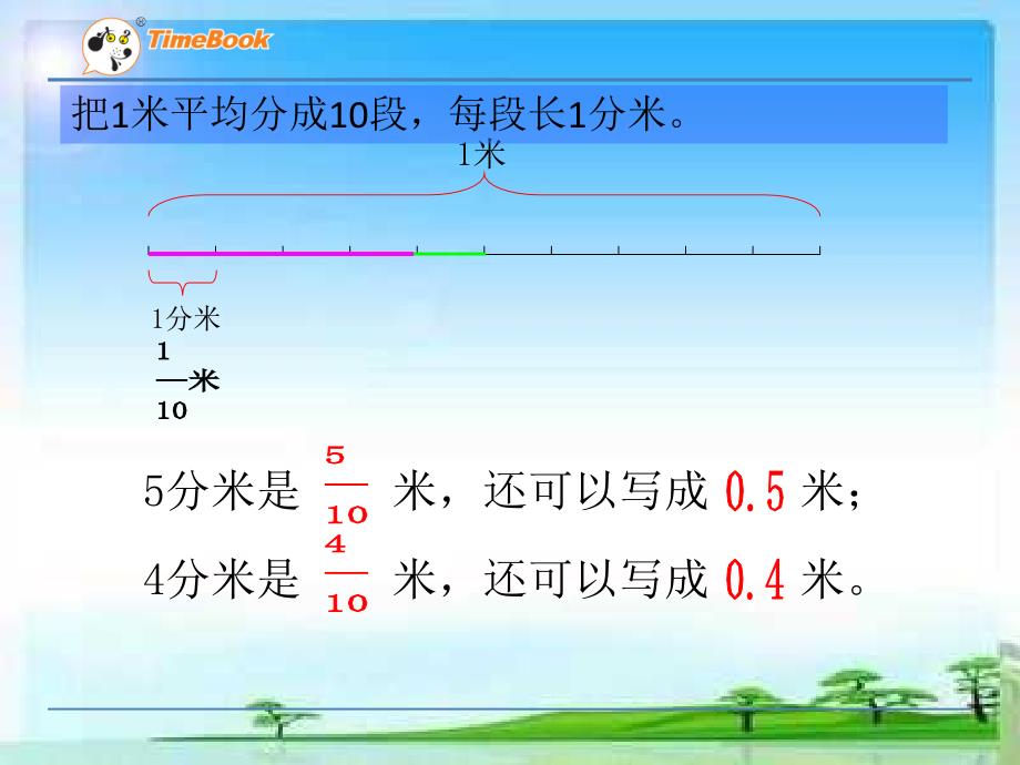 苏教版三年级下册《小数的初步认识》课件_第4页