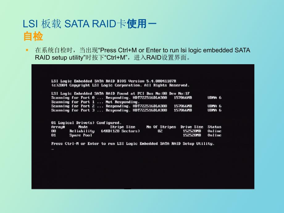 LSI板载SATAIIRAID卡使用_第4页