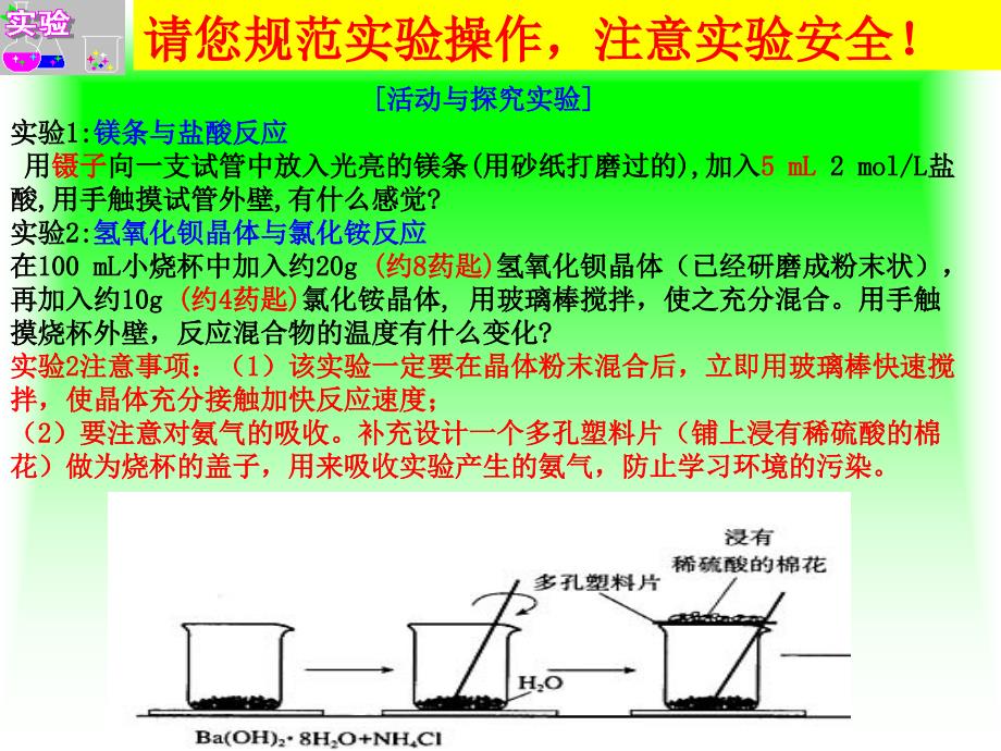 化学反应中的热量变化PPT课件5苏教版_第2页