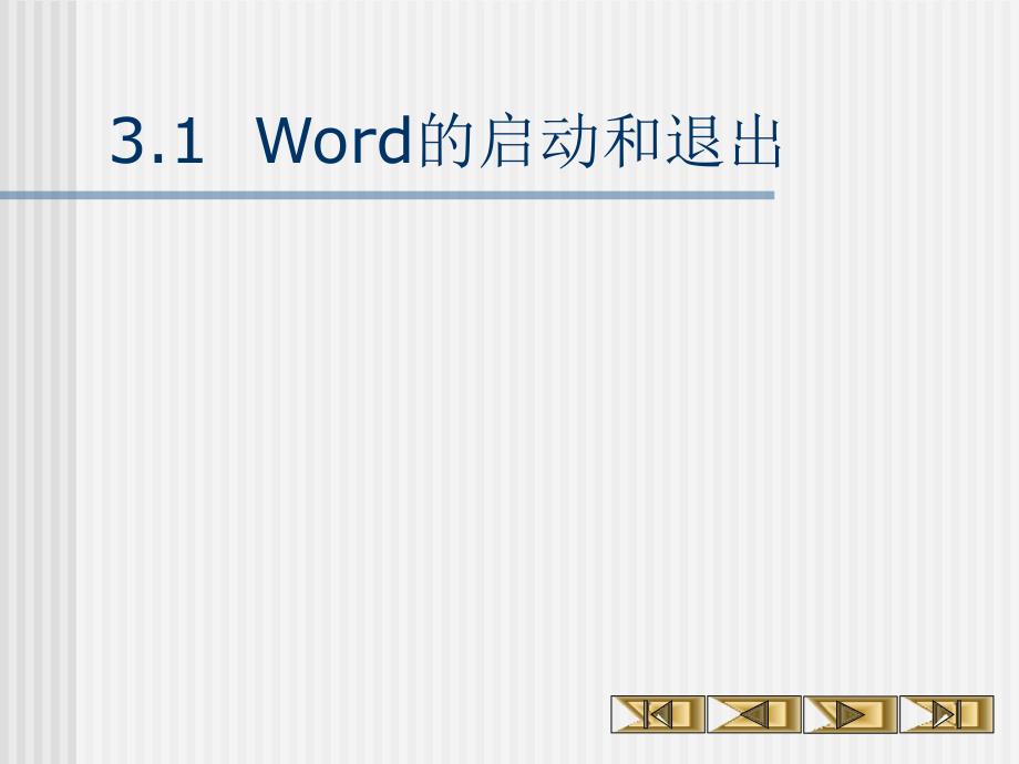 第3章Word2003的使用_第4页