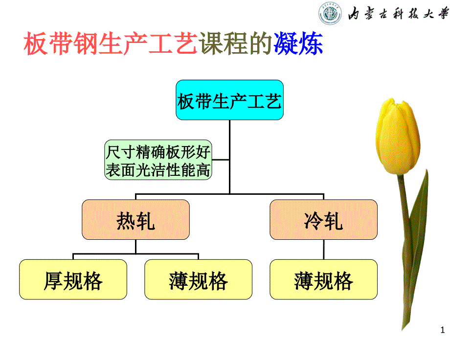 板带材生产工艺之总复习课件_第1页