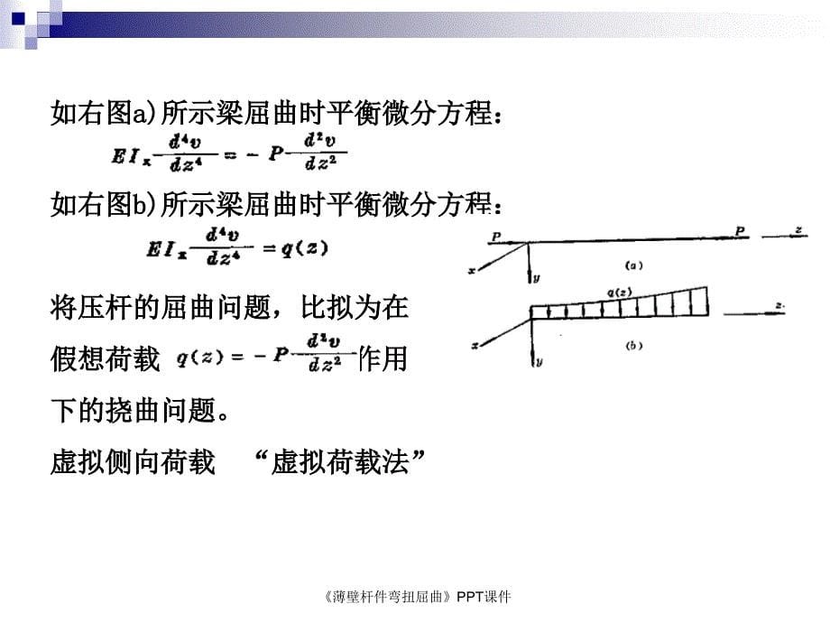 薄壁杆件弯扭屈曲课件_第5页