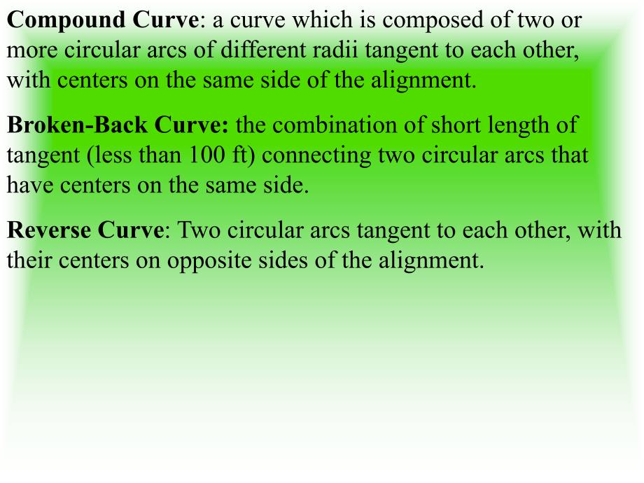 Horizontal curvesLearn Civil Engineering：平曲线学习土木工程_第3页