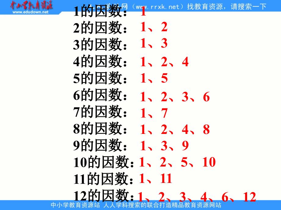 苏教版数学四下素数和合ppt课件2_第4页