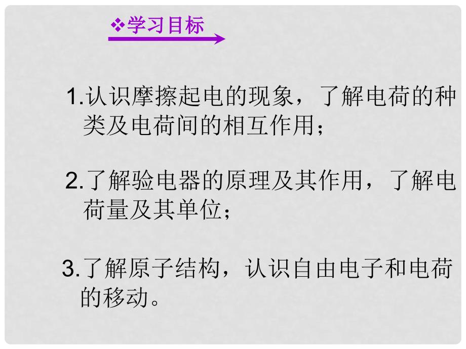 九年级物理全册 15.1 两种电荷（自学检测+合作探究+精讲点拨+即时练习）课件 （新版）新人教版_第2页