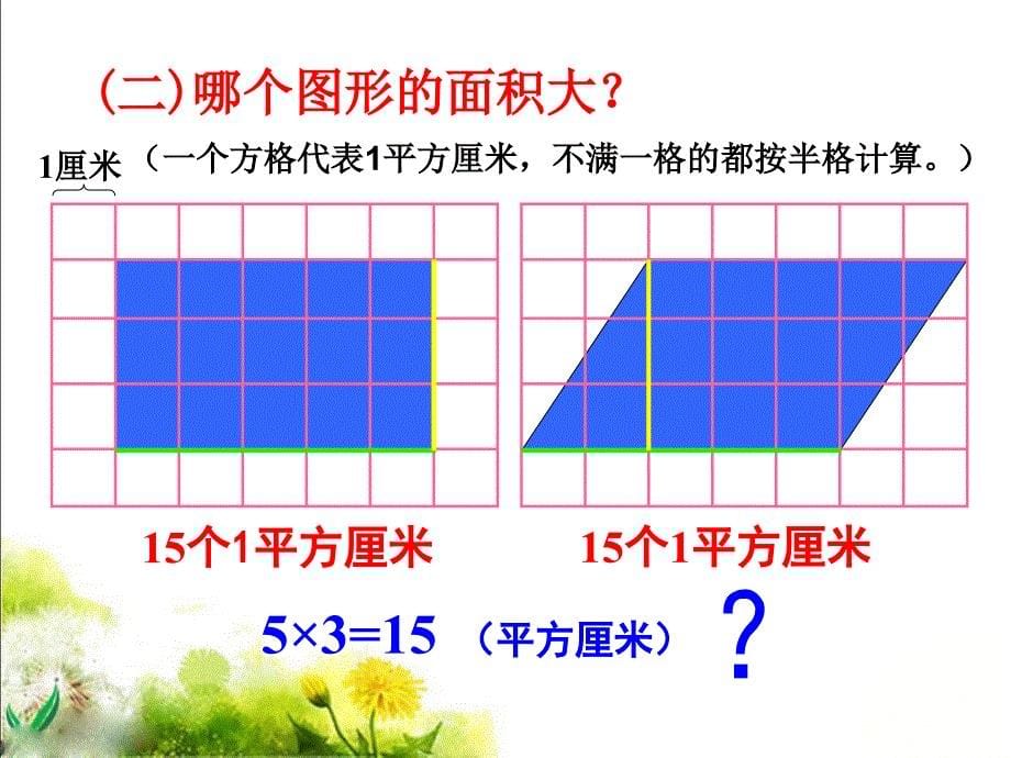 平行四边形的面积教学课件1_第5页