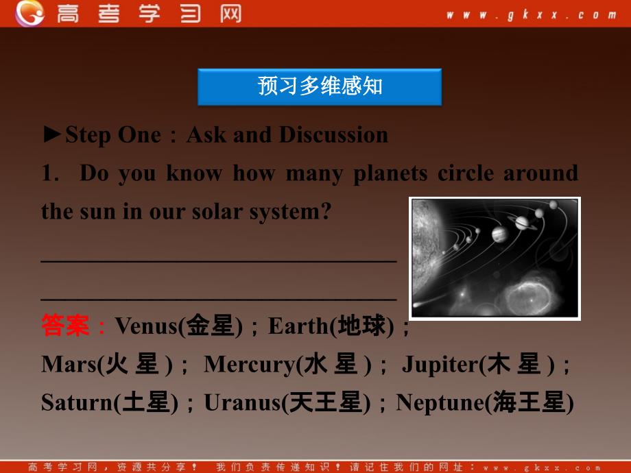 英语课件：人教版必修三 Unit 4　Astronomy：the science of the starsUnit4SectionⅠ_第4页