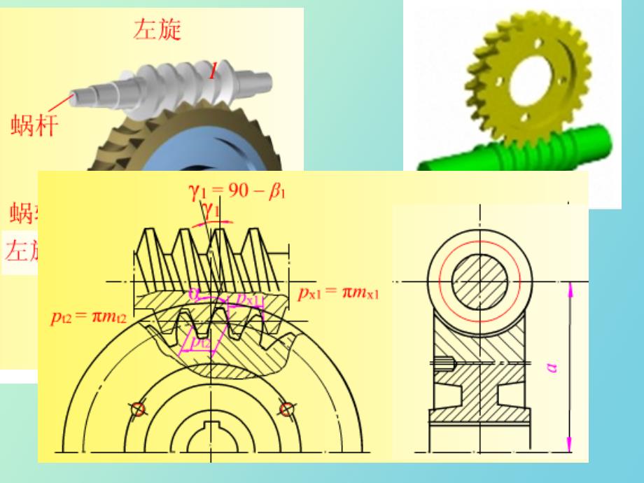 机械设计蜗杆传动_第4页