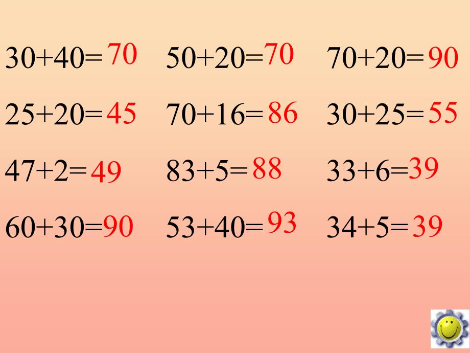 二年级数学下册 7.1 两位数加减两位数（不进位加法）课件 新人教版.ppt_第2页