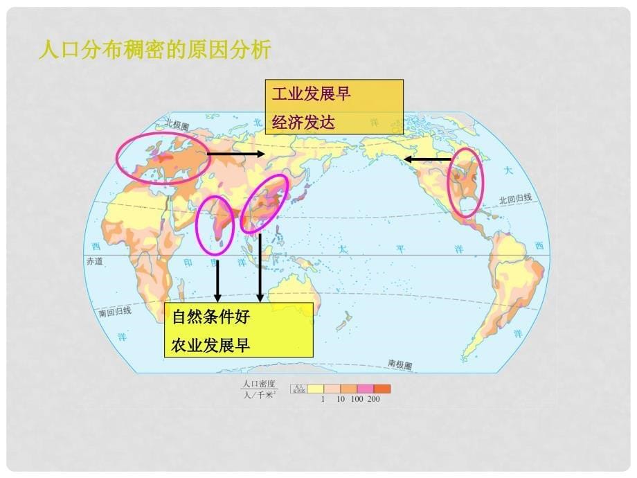 八年级地理上册 第三章 第一节 人种和人口 讨论 人口的分布课件 中图版_第5页