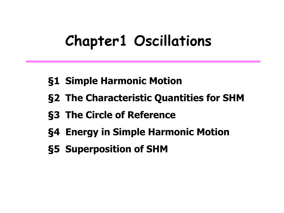 大学物理英文课件：1-Oscillations_第2页