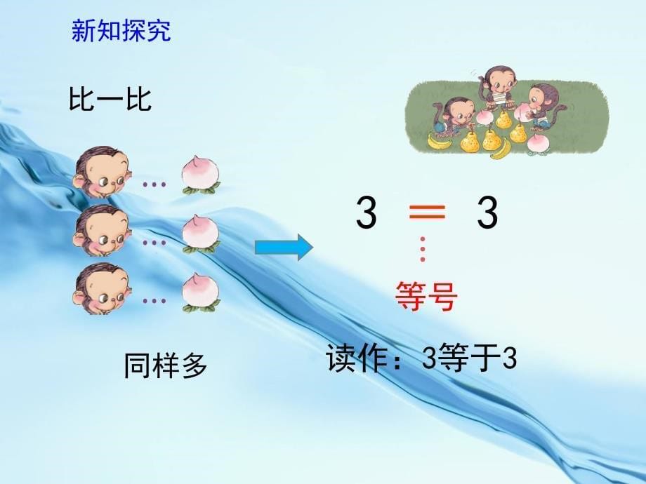 2020【青岛版】数学一年级上册：第1单元比大小优教课件_第5页