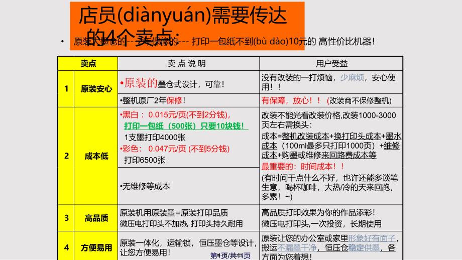 L产品注意事项实用教案_第1页