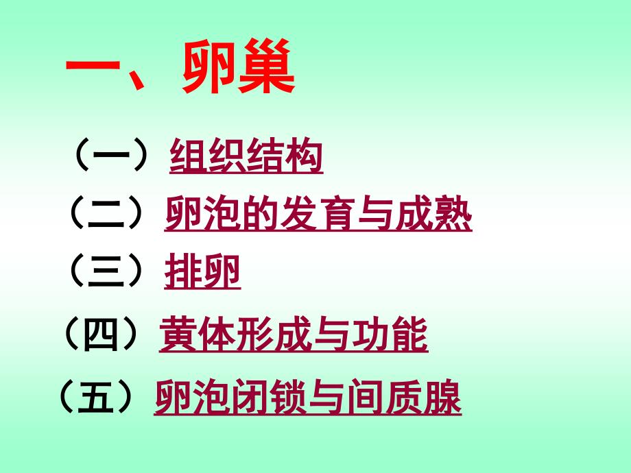 组织学与胚胎学：女性生殖理论_第3页