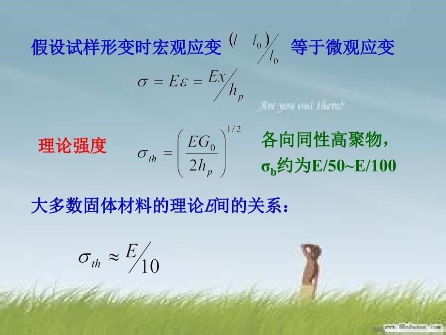 高分子材料的力学性能分解课件_第5页