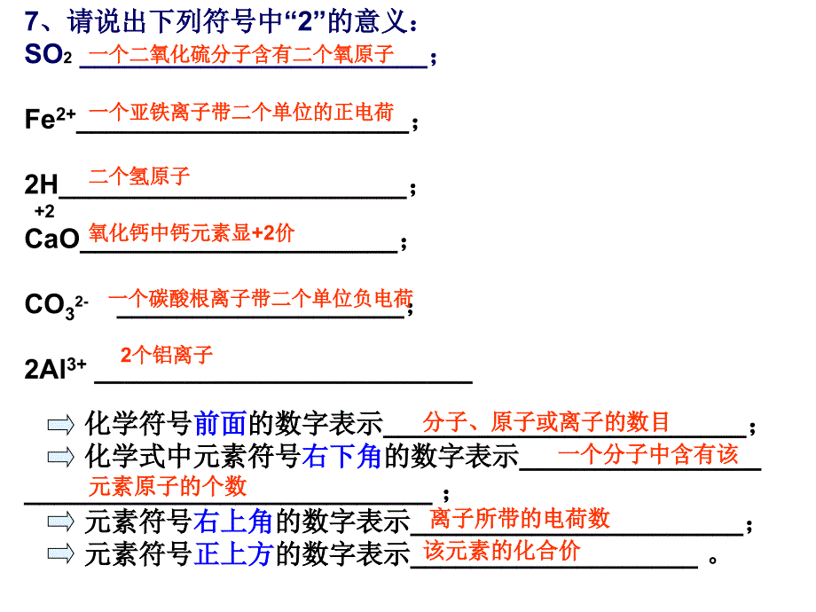 初三化学4-5单元复习_第4页