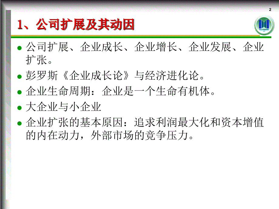 企业扩展及其战略教材_第2页