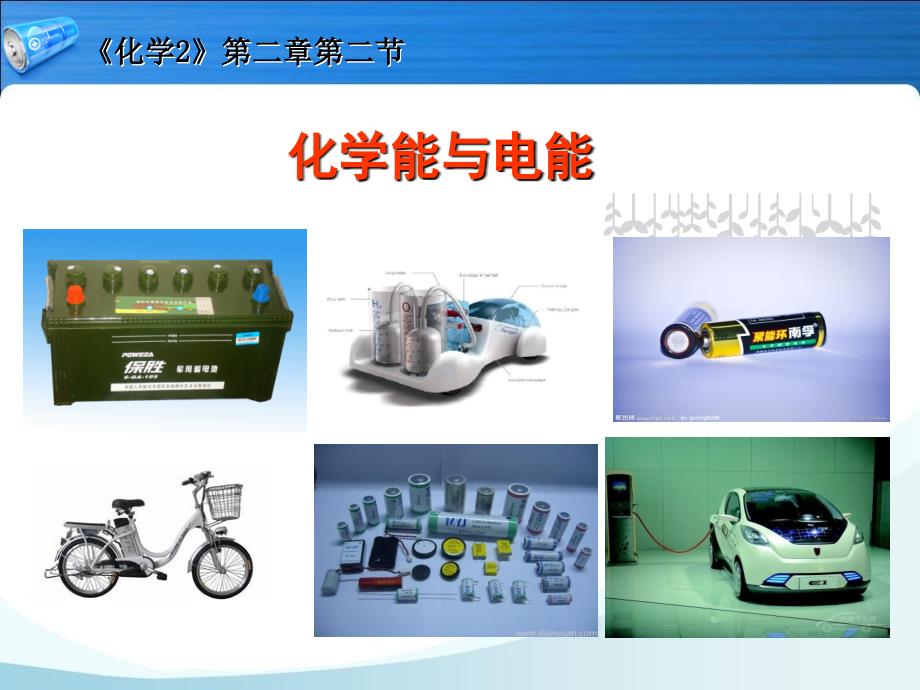 人教版高中化学必修2第二章第二节化学能与电能优质课比赛课件_第2页