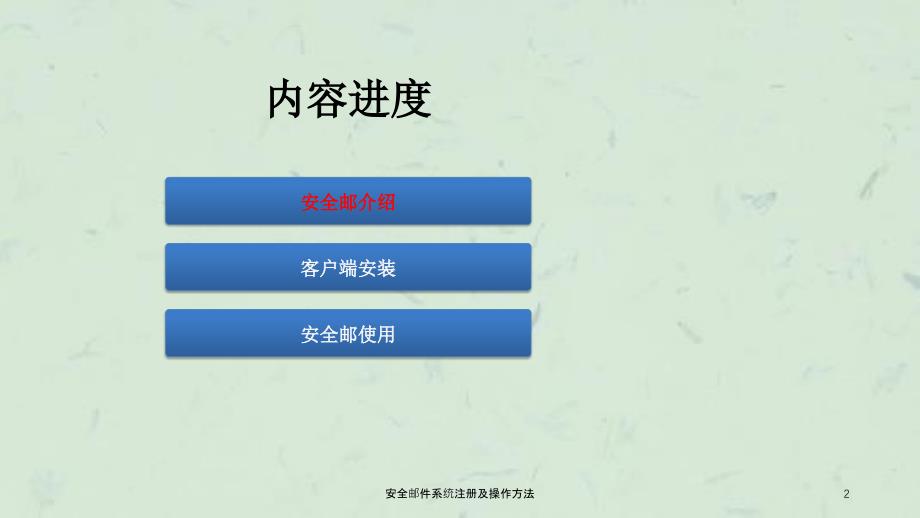 安全邮件系统注册及操作方法课件_第2页