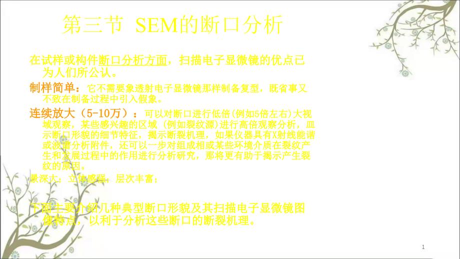 SEM的断口分析课件_第1页