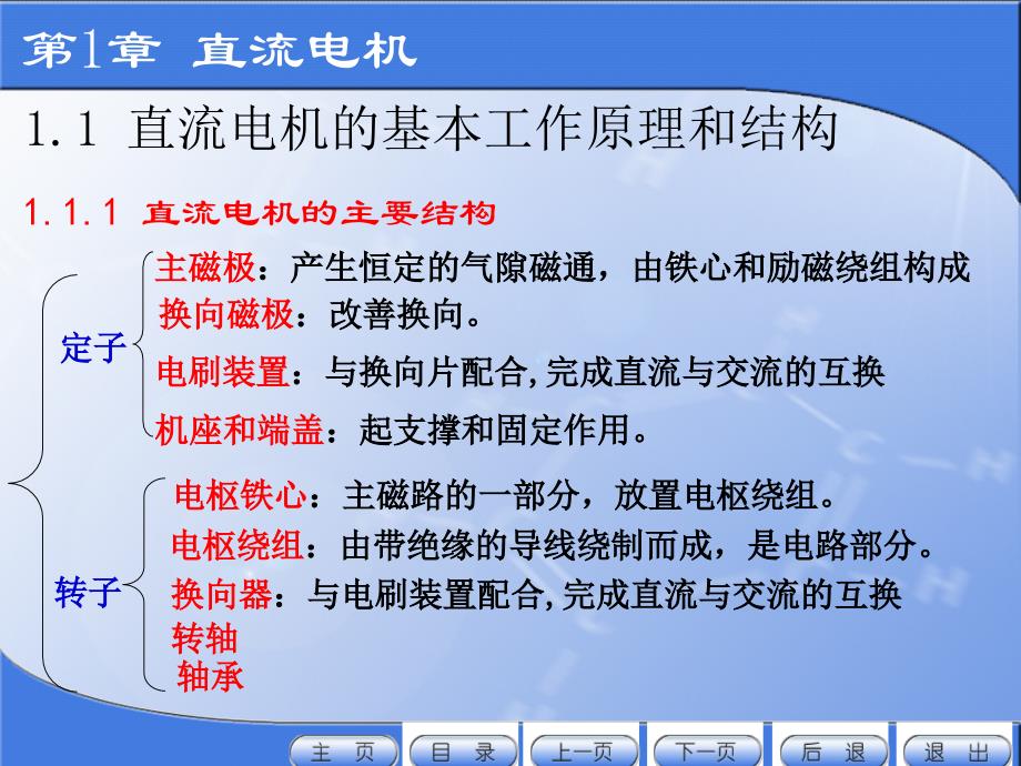 直流电机的基本工作原理和结构_第1页